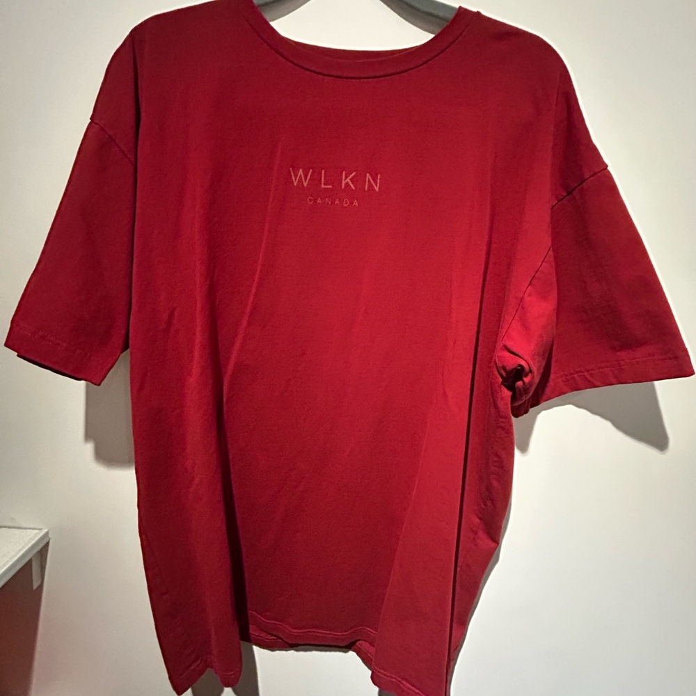 WLKN Red Men's Short Sleeve Tee